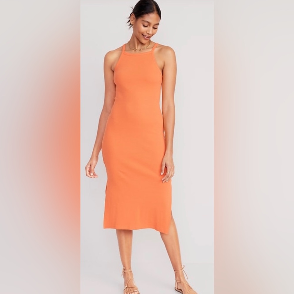 NWT Old Navy Women’s Fitted Midi Dress XL